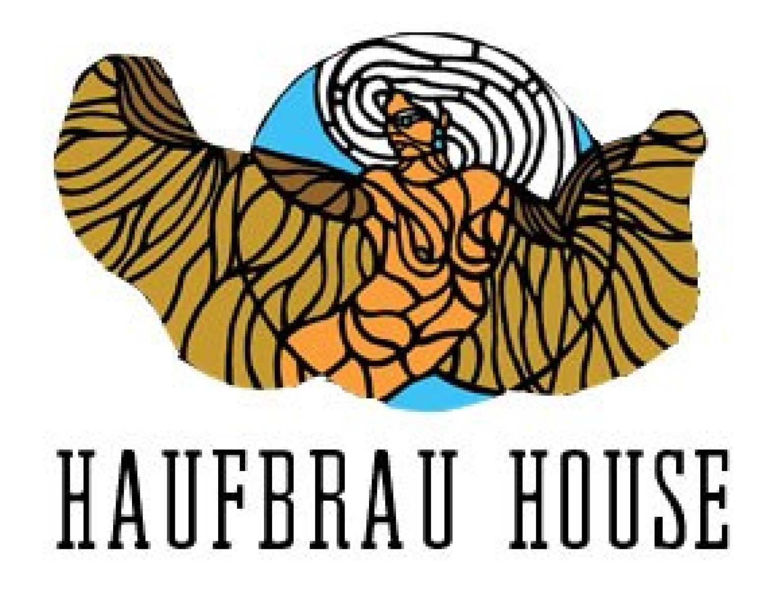 Haufbrau house logo
