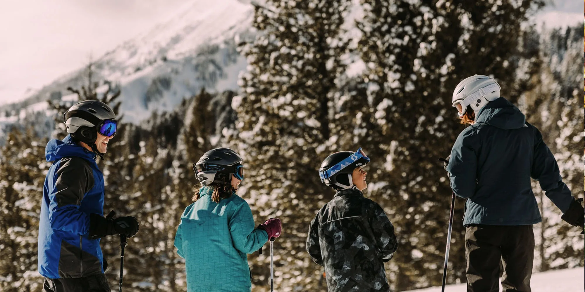 Ski weekend kids