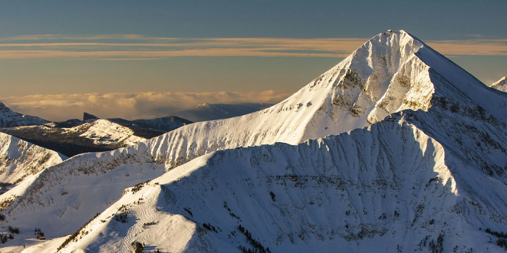 Skiing big sky