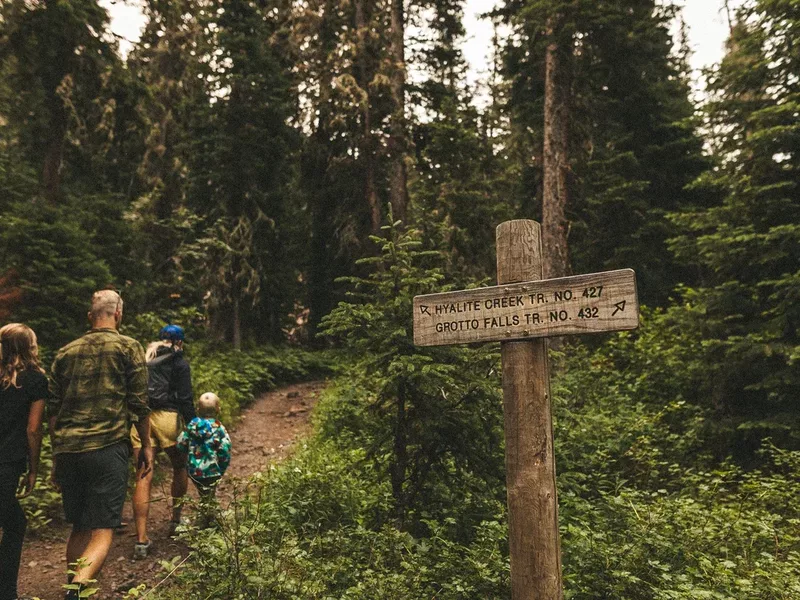 Hyalite peak trailhead