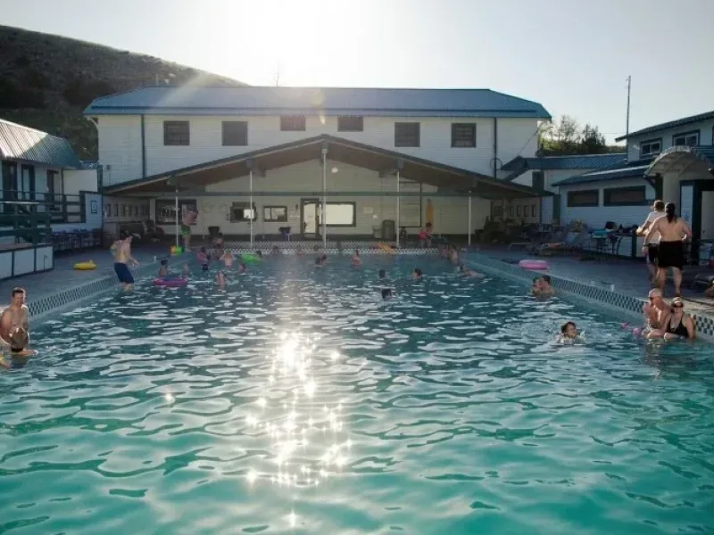 Chico hot springs