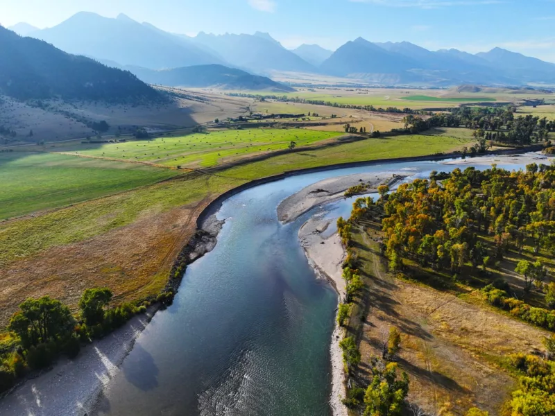 Yellowstone river