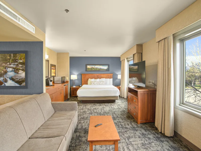 King Suite with Fireplace