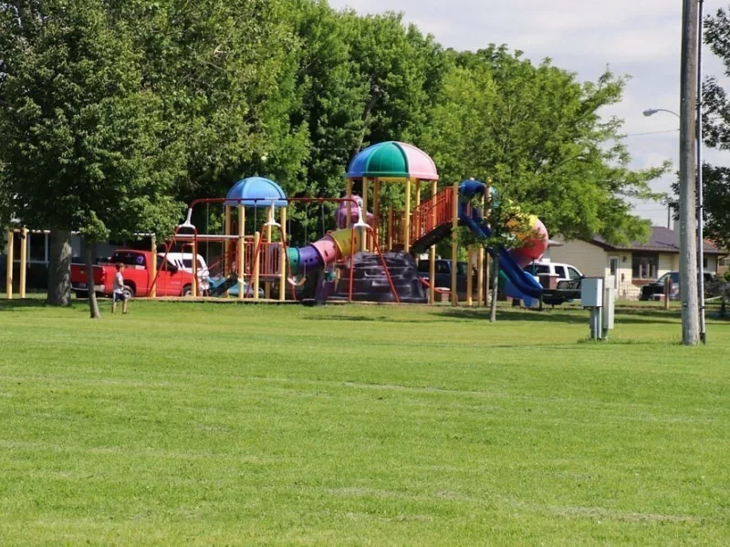 A huge playground