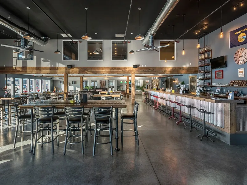 Dry hills taste room
