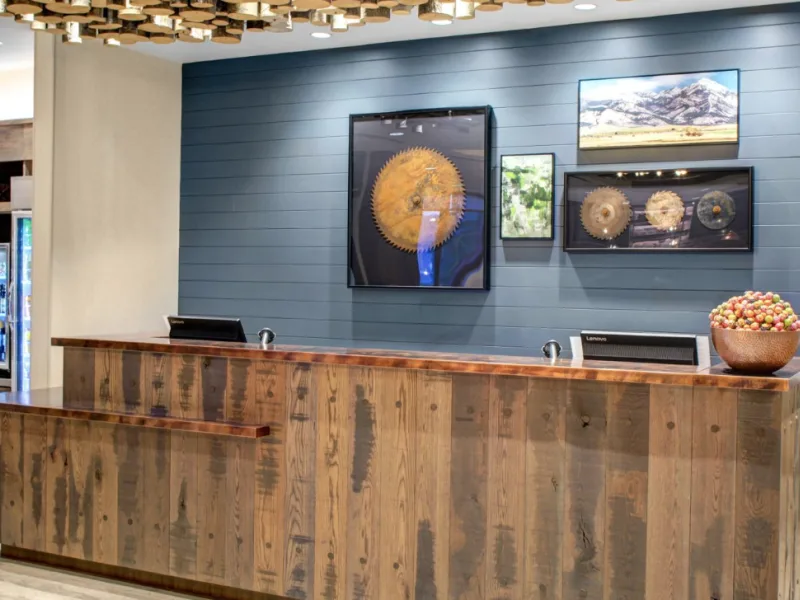 Front desk
