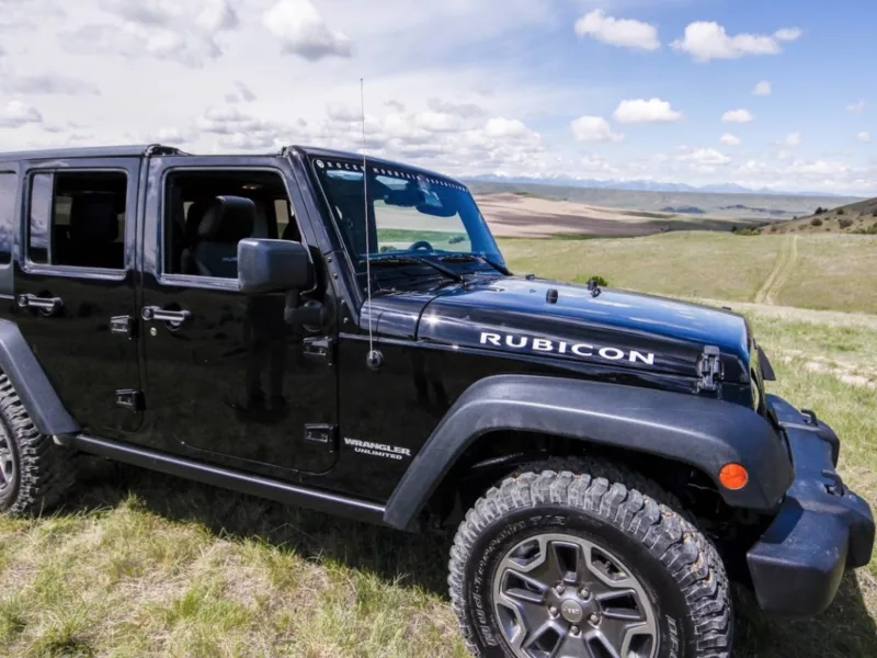 Jeep exterior no top