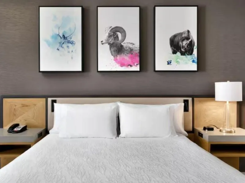 King bed