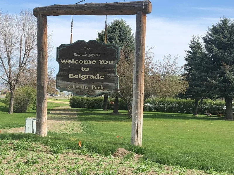 Belgrade sign