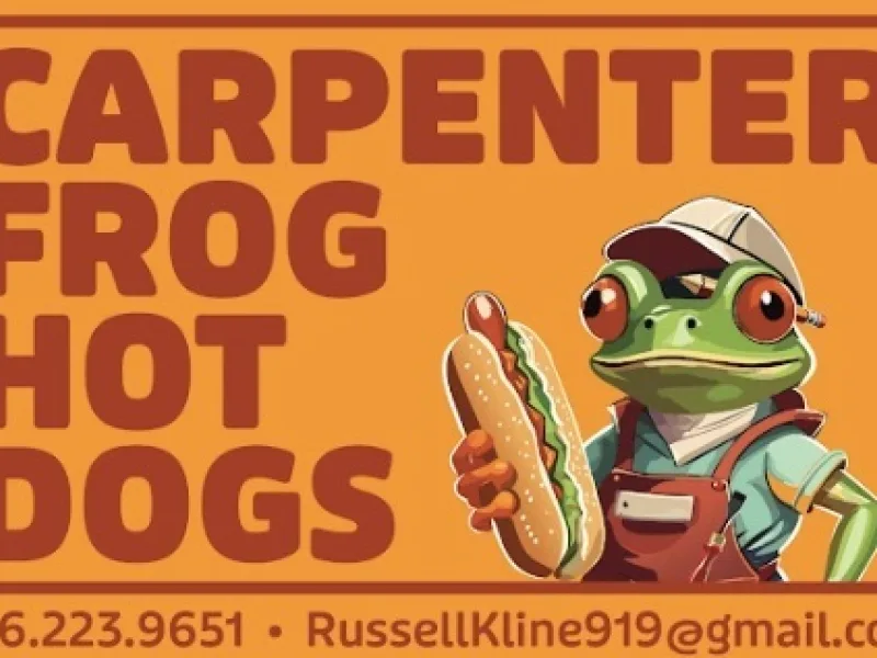 Carpenter Frog Hot Dogs