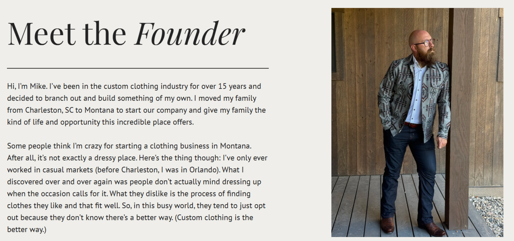Meet the Founder