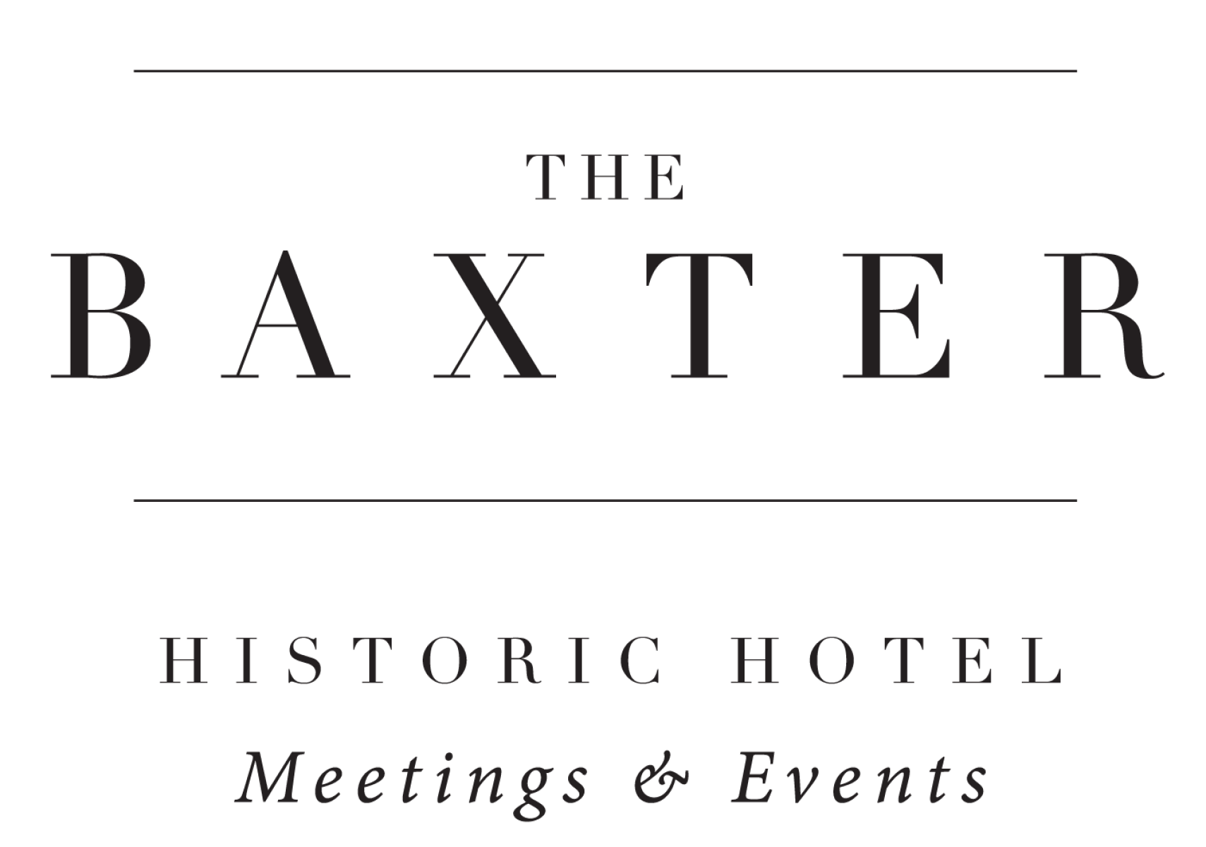 Baxter hotel logo