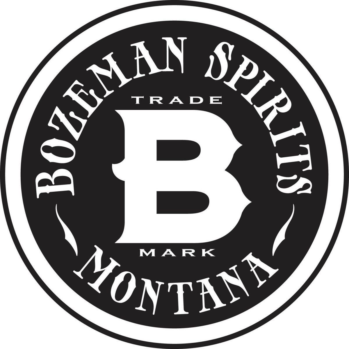Bozeman spirits distillery logo