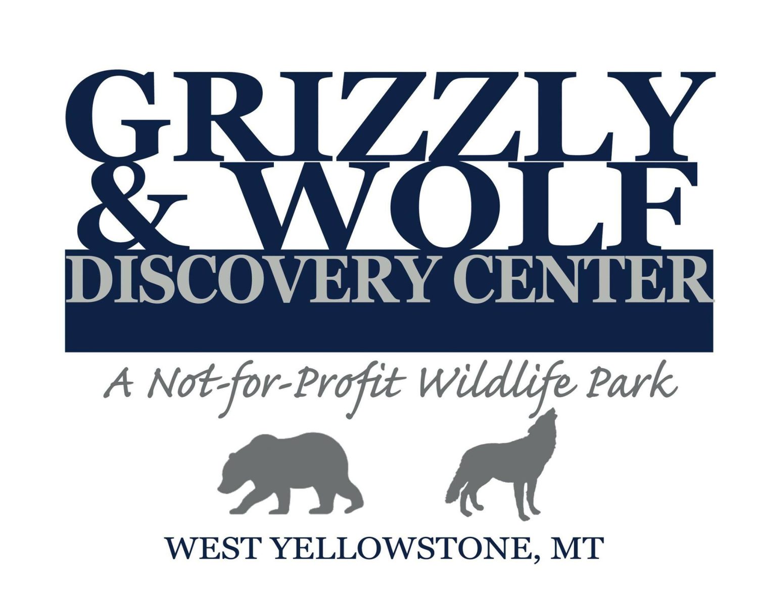 Grizzly wolf discovery center logo
