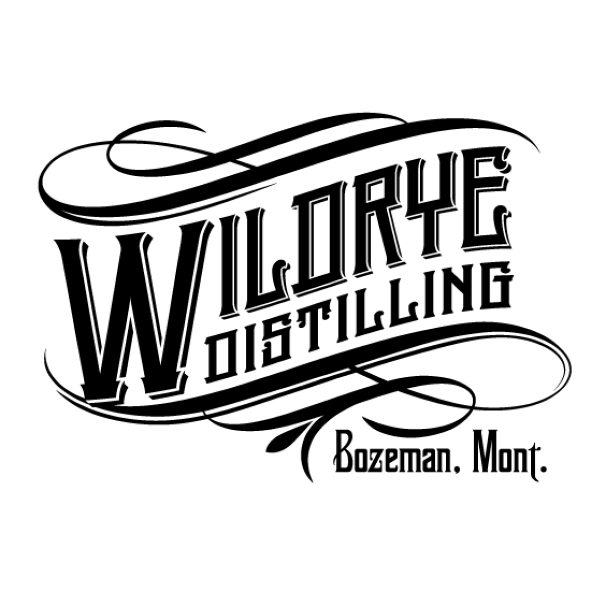 Wildrye distilling logo